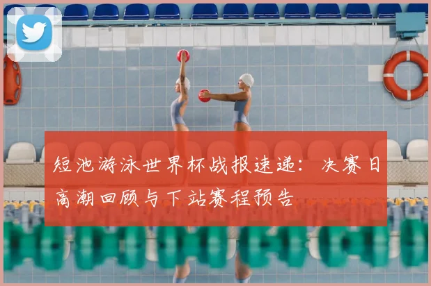 短池游泳世界杯战报速递：决赛日高潮回顾与下站赛程预告
